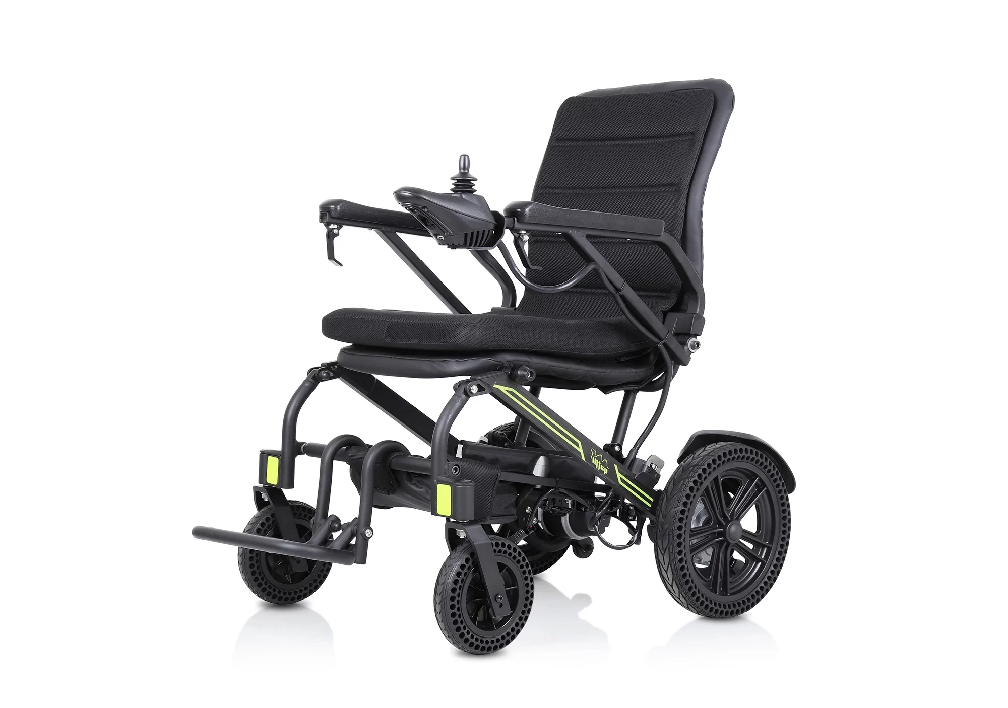 lightweight, portable and folding electric wheelchair for travel -model ye145d