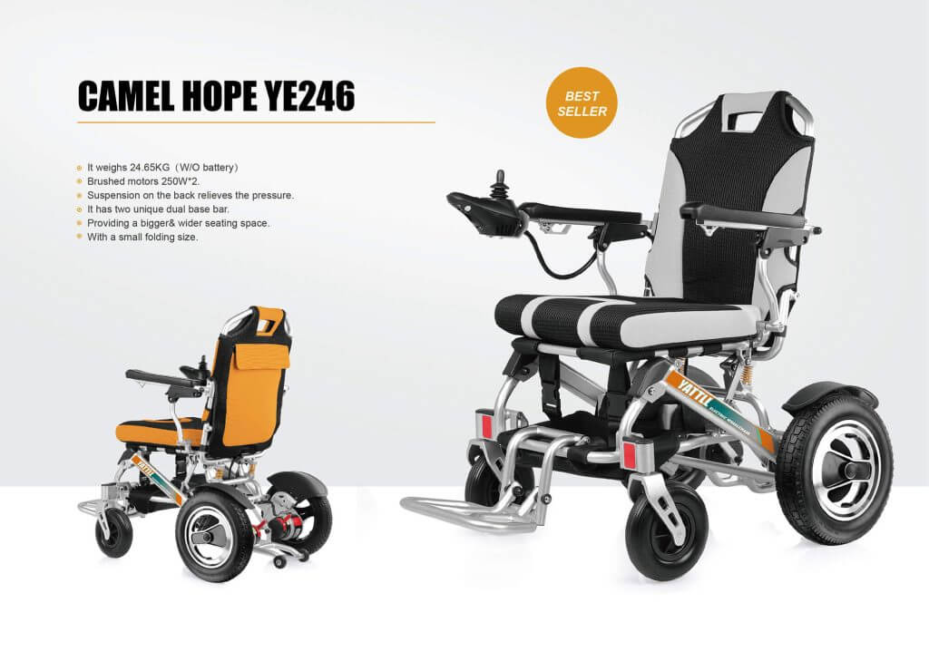 yattll power wheelchair camel hope ye246