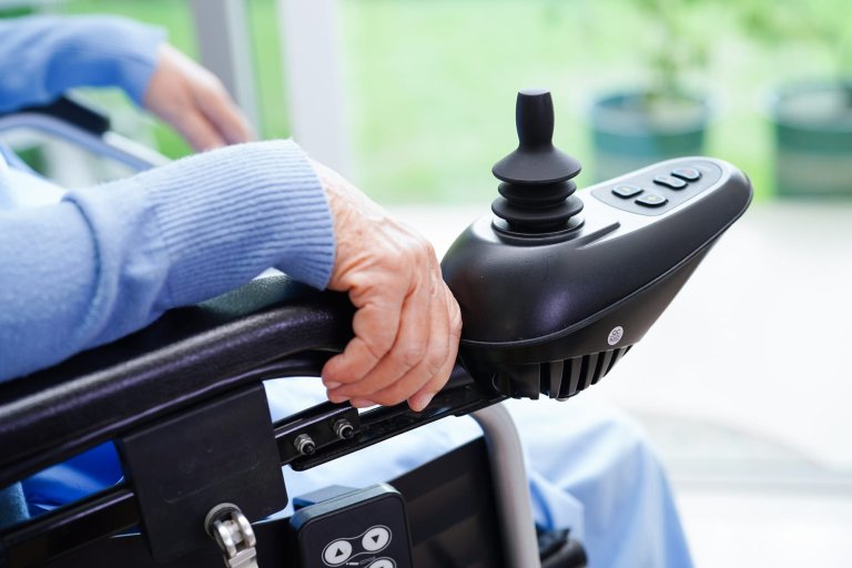 Carbon Fiber Folding Power Wheelchair YECX1