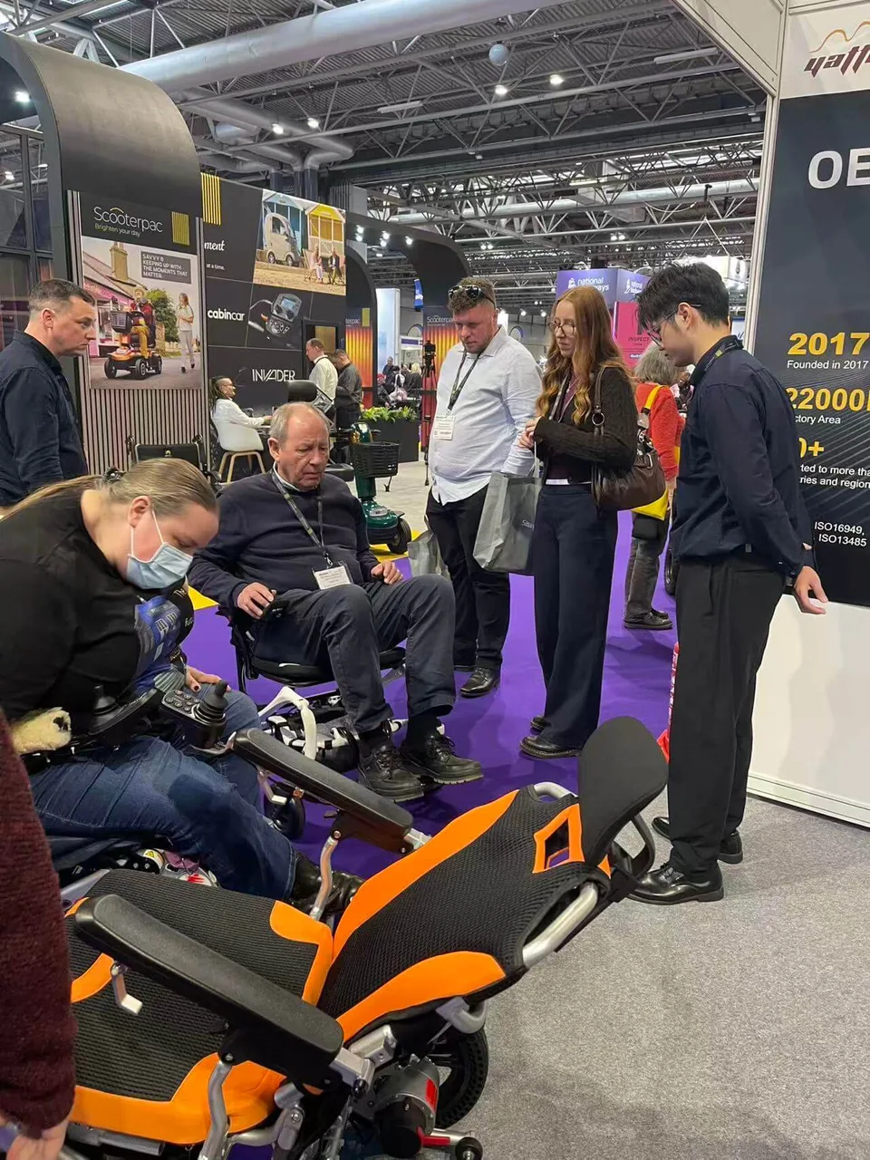 YATTLL at Naidex 2026, exhibition photo 1