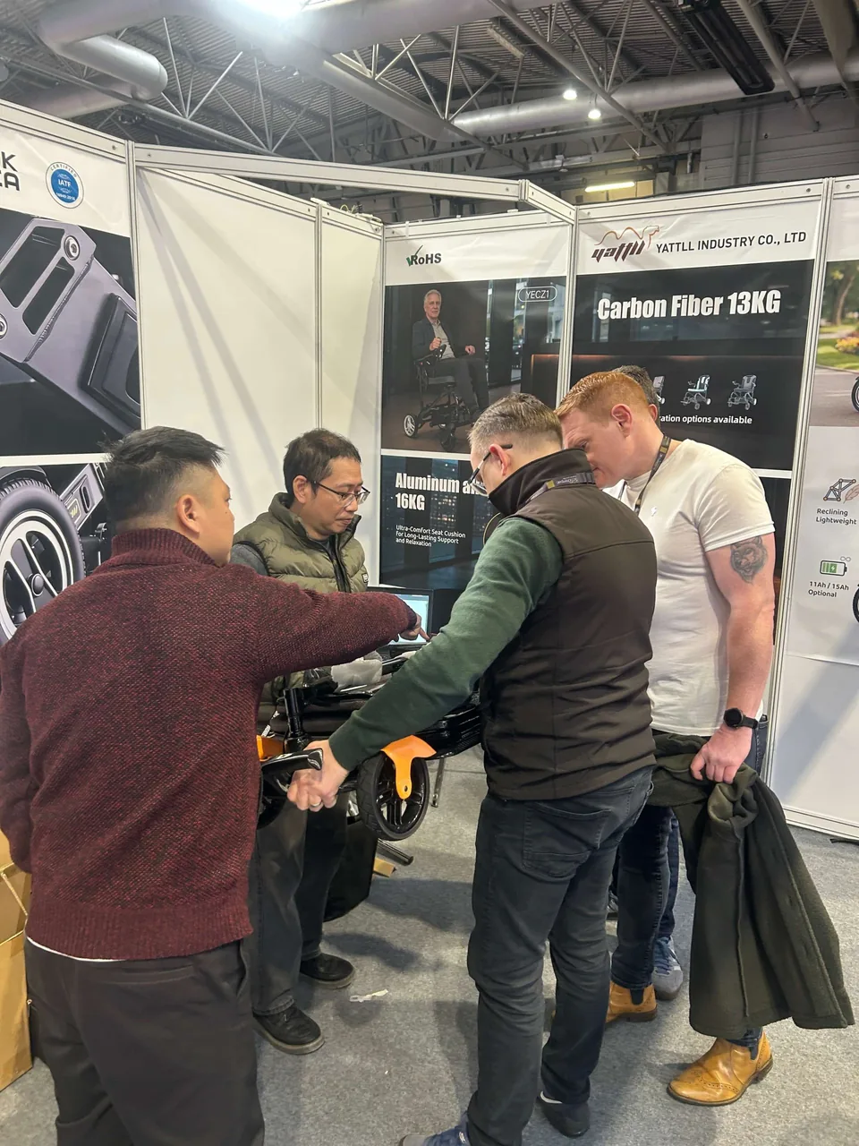 YATTLL at Naidex 2026, exhibition photo 3